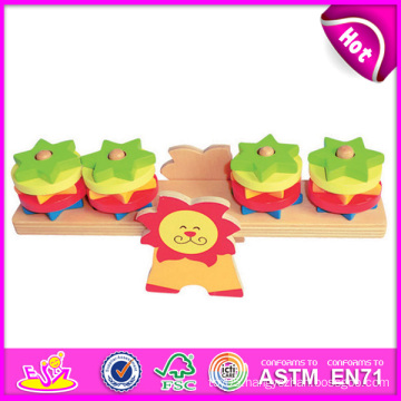 2014 New Colorful Kids Toy Wooden Balance Game, Popular Teach Children Toy Balance Game, Baby Toy Balance Wooden Game Toy W11f019